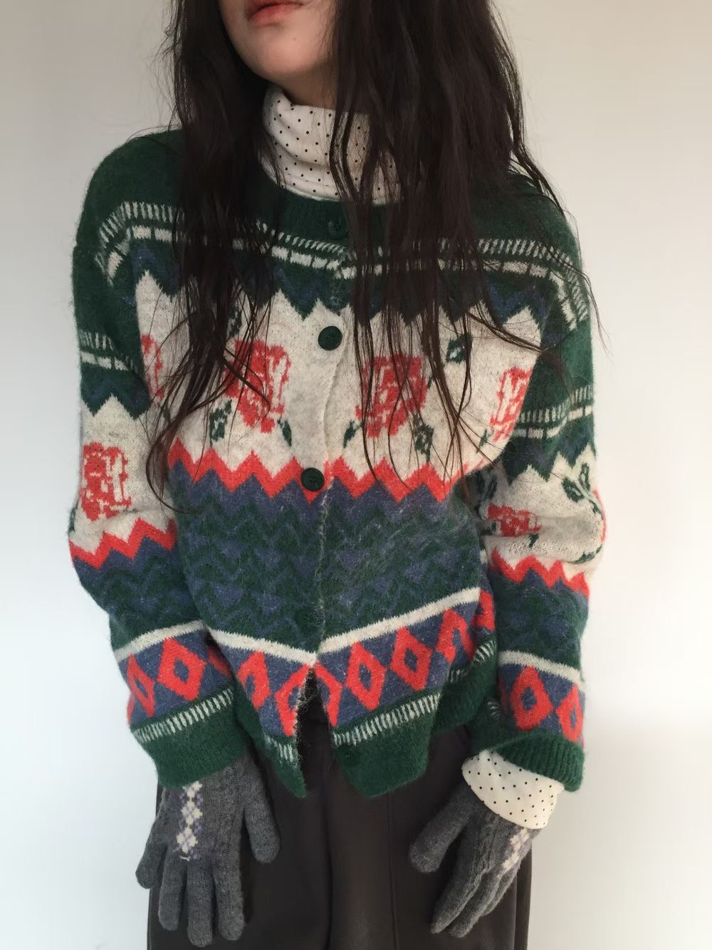 VIVACITY東大門直郵女士新品職業休閑推薦熱賣針織衫開衫VIVACITY針織衫圖色1