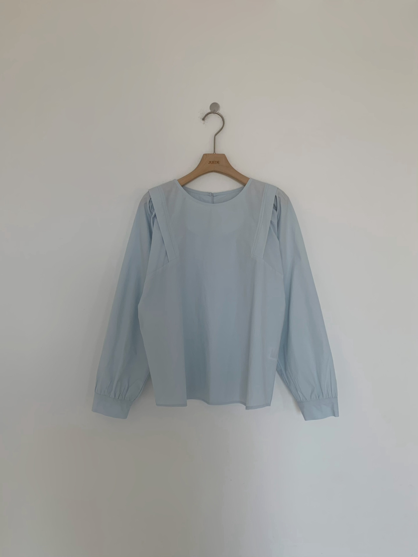 JUEDE韓國代購女裝新品休閑襯衫蕾絲衫JUEDE襯衫/蕾絲衫圖色2