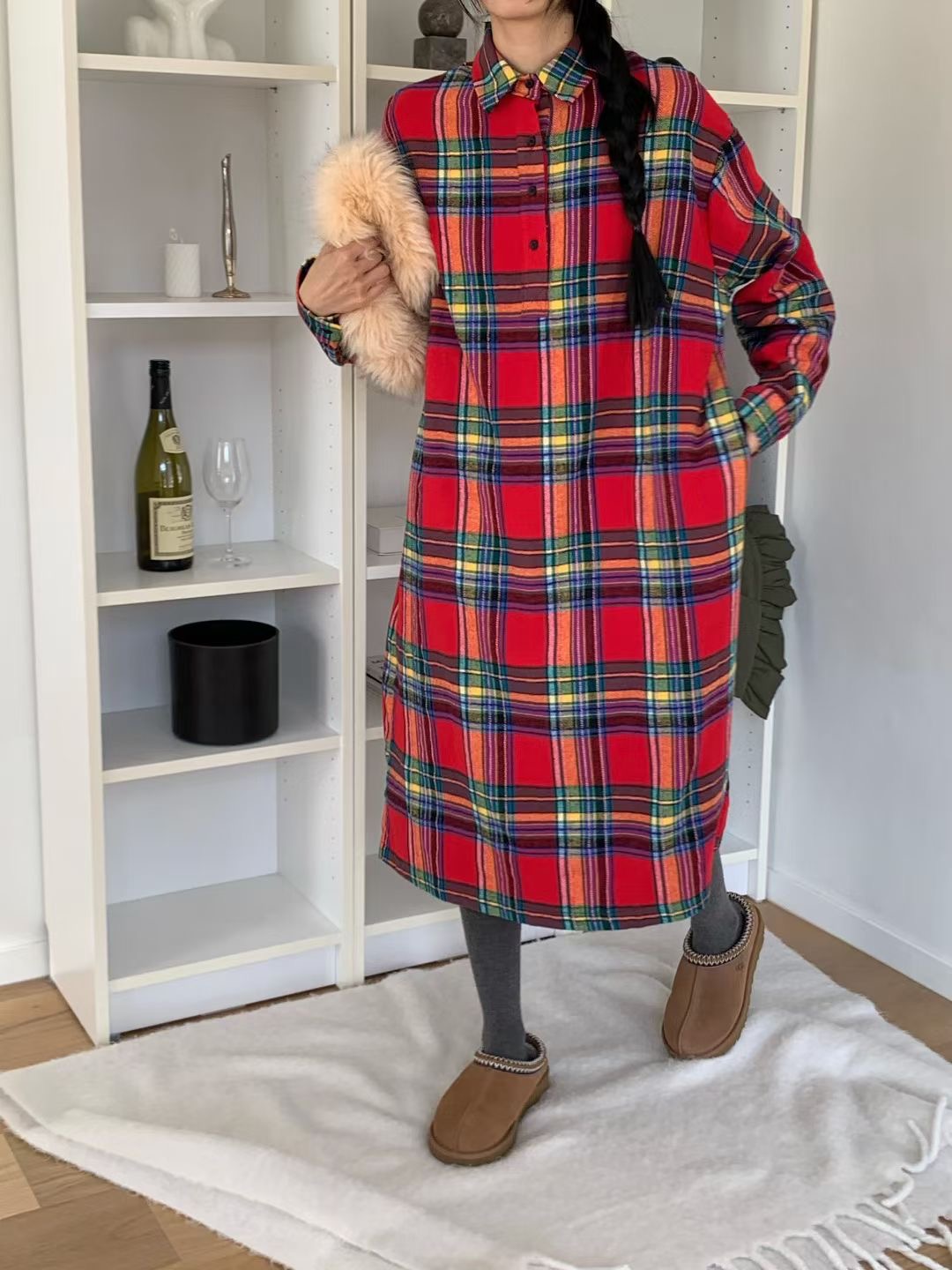 VIVACITY韓國直郵女裝新款職業休閑推薦時尚人氣真品連衣裙VIVACITY連衣裙圖色1