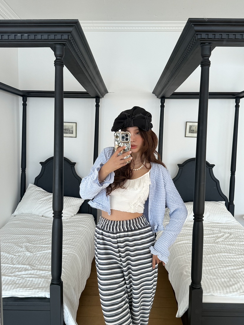 MOSMOS韓國直郵女士新款真品職業推薦人氣26春夏時尚長袖T恤MOSMOS長袖T恤