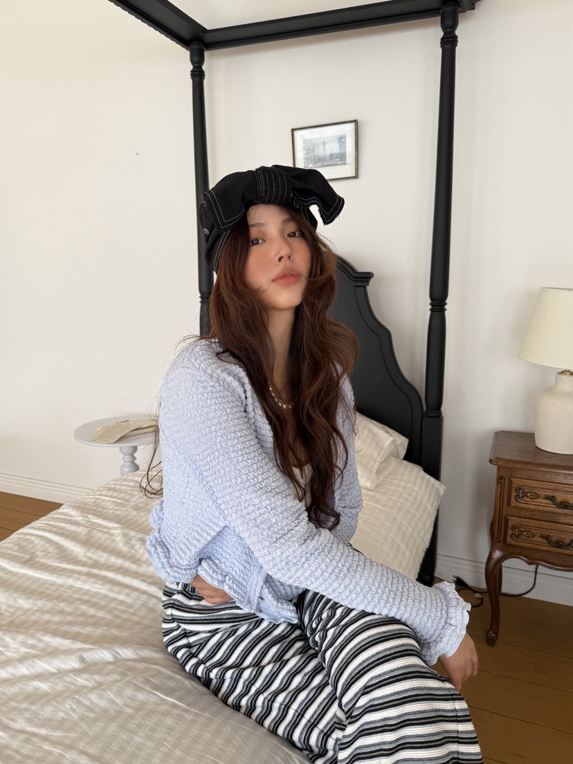 MOSMOS韓國直郵女士新款真品職業推薦人氣26春夏時尚長袖T恤MOSMOS長袖T恤