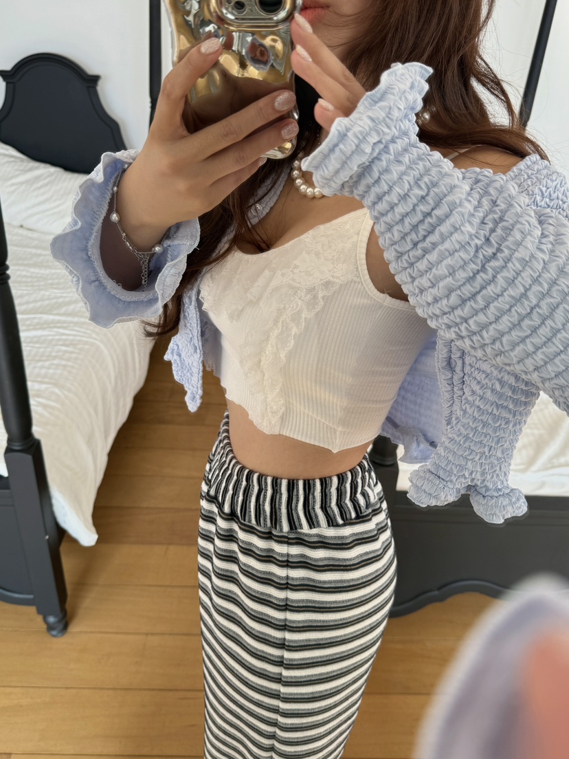 MOSMOS韓國直郵女士新款真品職業推薦人氣26春夏時尚長袖T恤MOSMOS長袖T恤