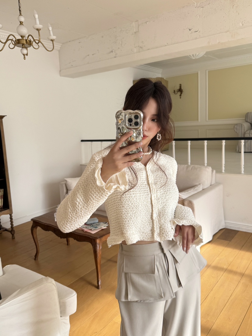 MOSMOS韓國直郵女士新款真品職業推薦人氣26春夏時尚長袖T恤MOSMOS長袖T恤