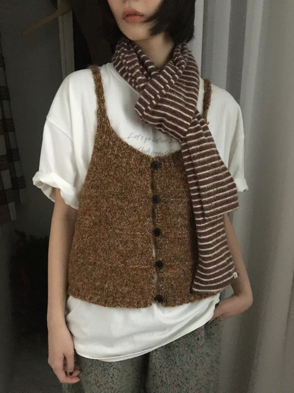 VIVACITY東大門直郵女裝新款人氣26春夏吊帶背心不含內搭VIVACITY吊帶/背心圖色1