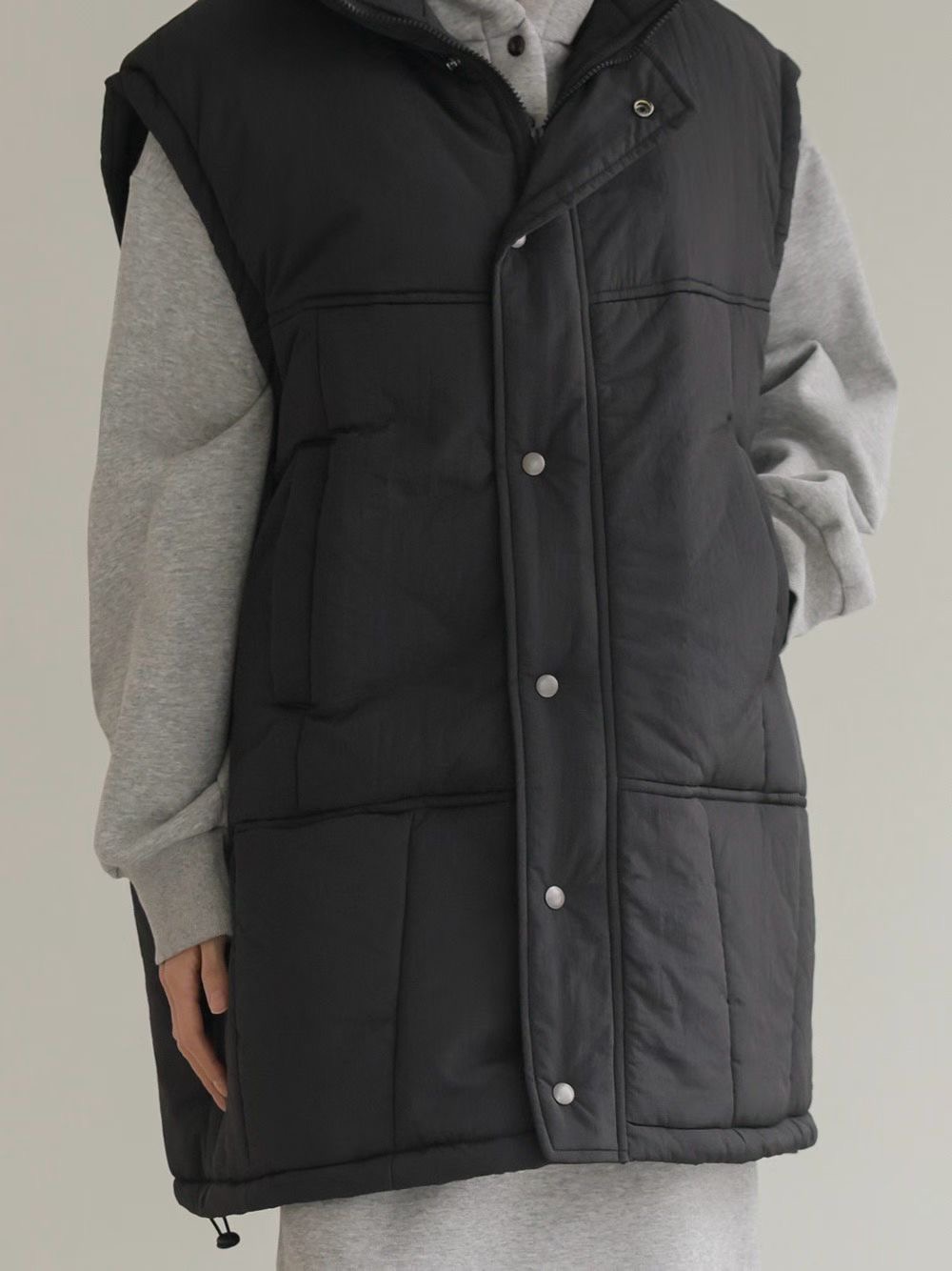 VIVACITY東大門實拍女裝新品26春夏職業熱賣馬甲不含內搭VIVACITY馬甲圖色2