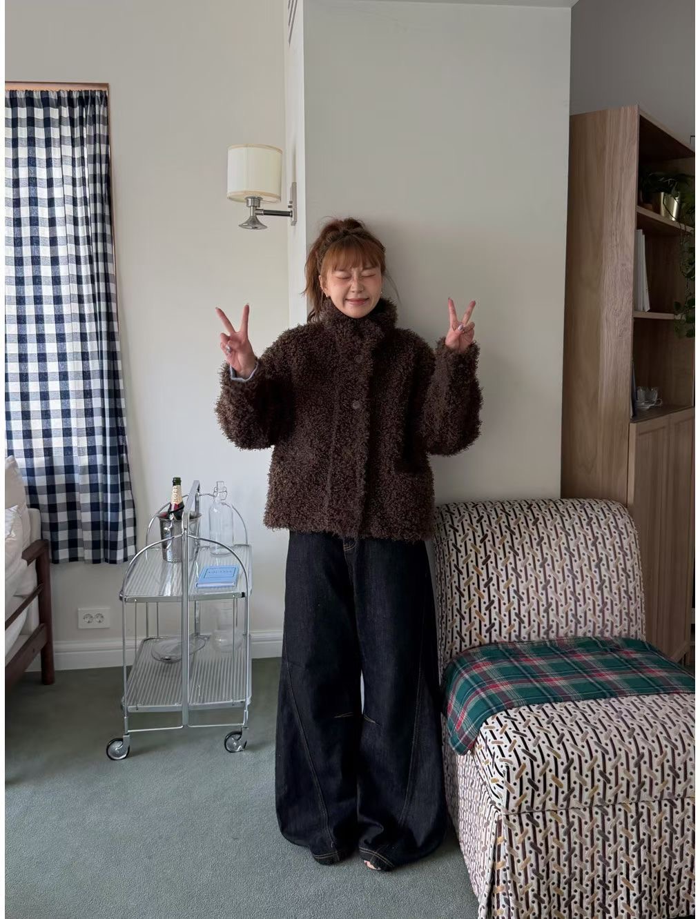 VIVACITY東大門實拍女士新品熱賣職業真品時尚夾克兩面可穿VIVACITY夾克