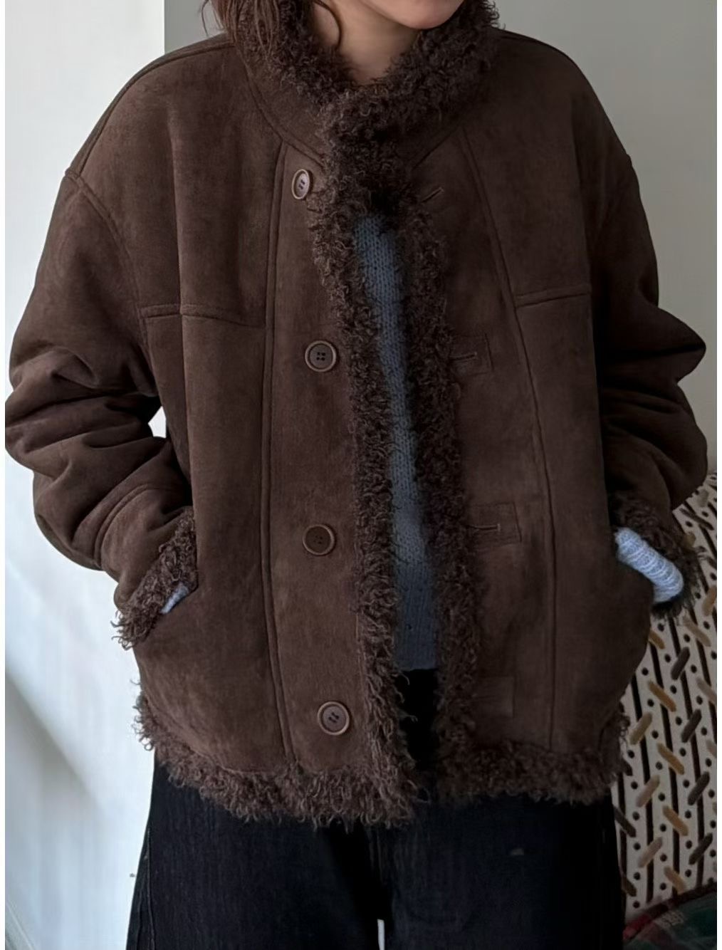 VIVACITY東大門實拍女士新品熱賣職業真品時尚夾克兩面可穿VIVACITY夾克