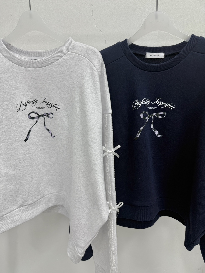 MOSMOS韓國代購女士新品休閑人氣熱賣真品職業26春夏衛衣MOSMOS衛衣