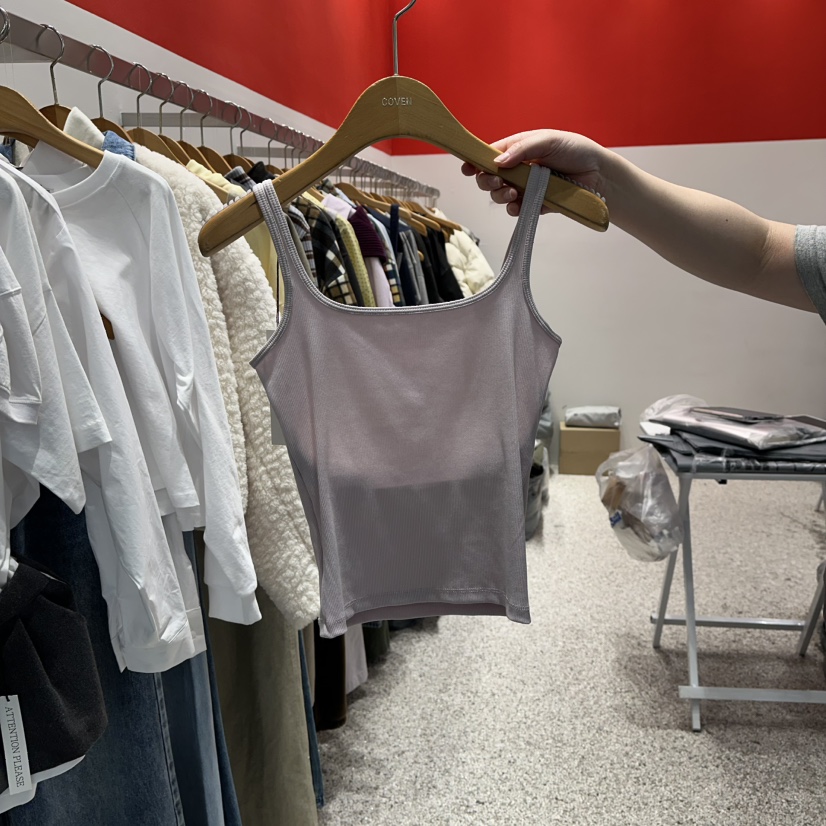 ATPZ東大門代購女士新品休閑26春季人氣推薦熱賣吊帶背心ATTENTION PLEAES吊帶/背心