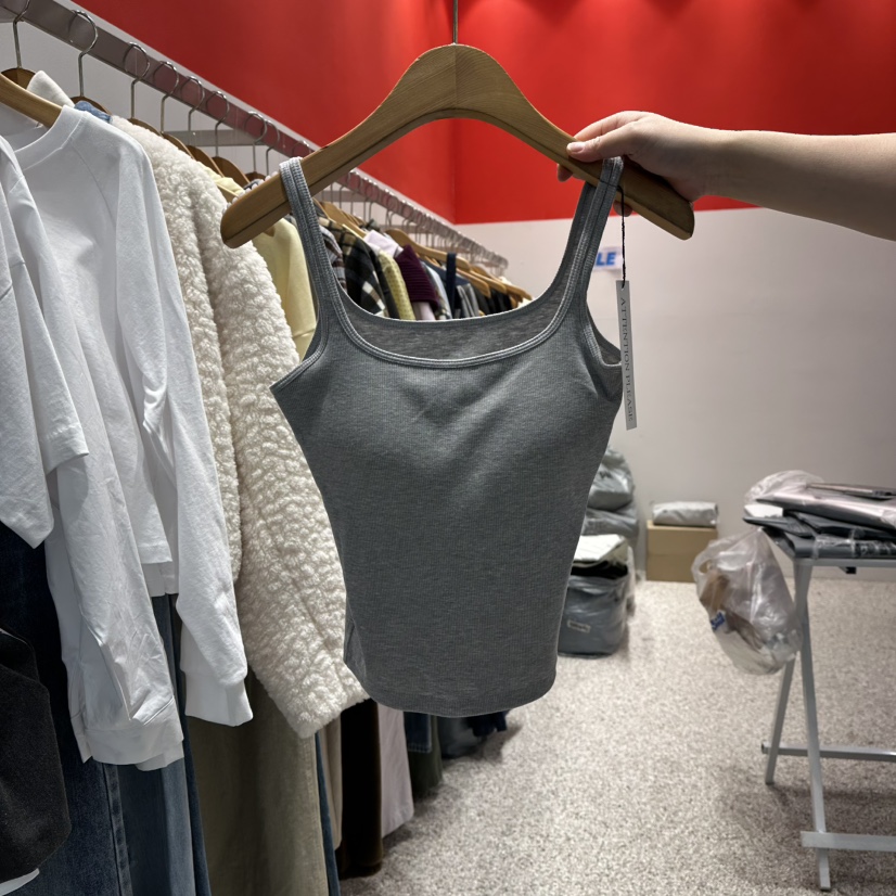 ATPZ東大門代購女士新品休閑26春季人氣推薦熱賣吊帶背心ATTENTION PLEAES吊帶/背心圖色3