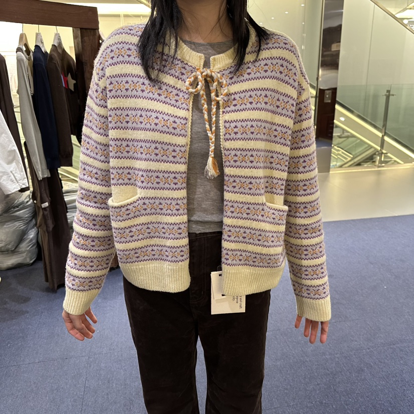 FURE韓國直郵女士新款職業推薦人氣熱賣休閑時尚26春季針織衫FURE針織衫圖色2