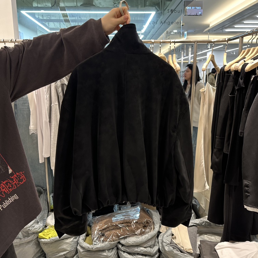 HONG.U東大門實拍女裝新款熱賣時尚人氣26春季推薦職業夾克HONG.U夾克