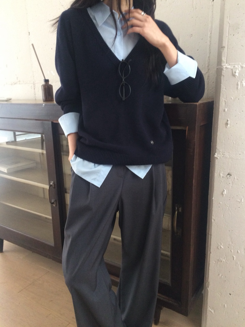 ANOU韓國代購女裝新款熱賣26春季時尚休閑職業人氣休閑褲ANOU休閑褲