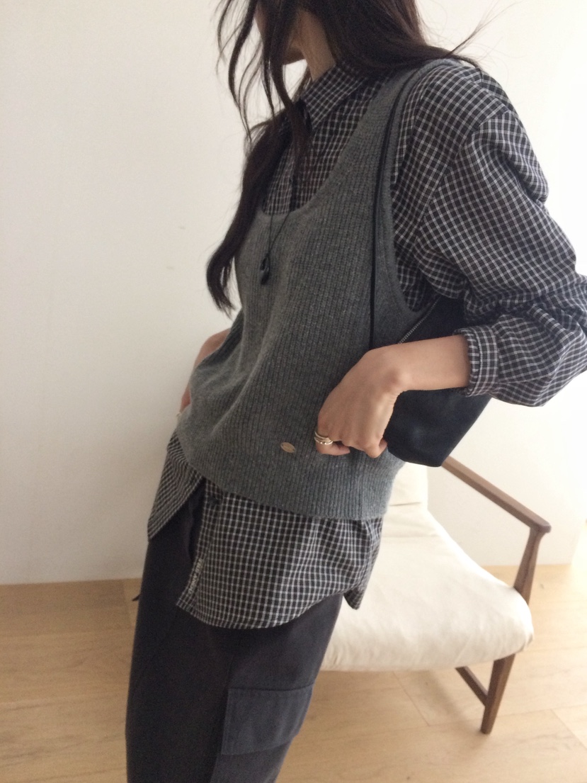 ANOU韓國代購女士新品休閑職業人氣熱賣26春季時尚吊帶背心ANOU吊帶/背心