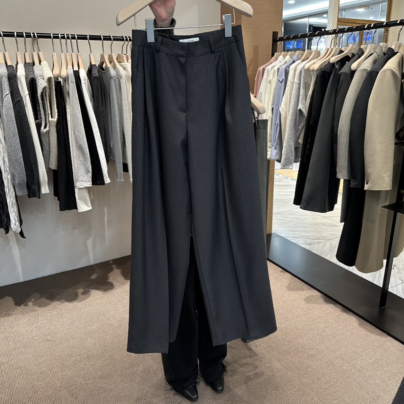 LE BUTTER韓國代購女士新品人氣時尚熱賣推薦職業休閑褲LE BUTTER休閑褲圖色2