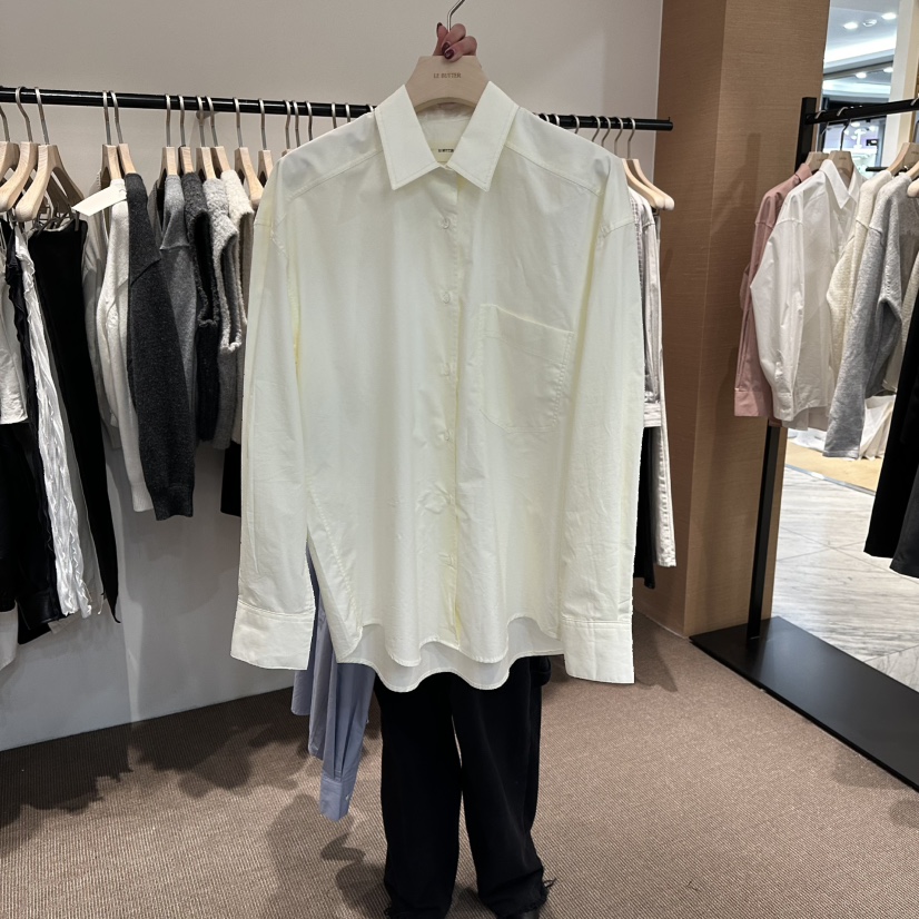 LE BUTTER東大門直郵女士新品推薦休閑26春季襯衫蕾絲衫LE BUTTER襯衫/蕾絲衫圖色2