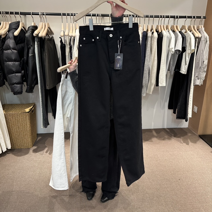 LE BUTTER韓國直郵女士新品職業熱賣26春季推薦人氣牛仔褲LE BUTTER牛仔褲圖色2