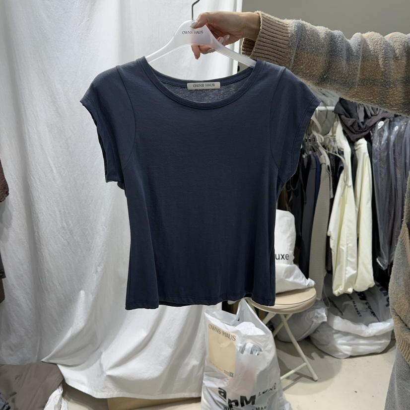 OWNS韓國直郵女士新品推薦休閑人氣熱賣時尚職業26春季T恤OWNS HAUST恤圖色4