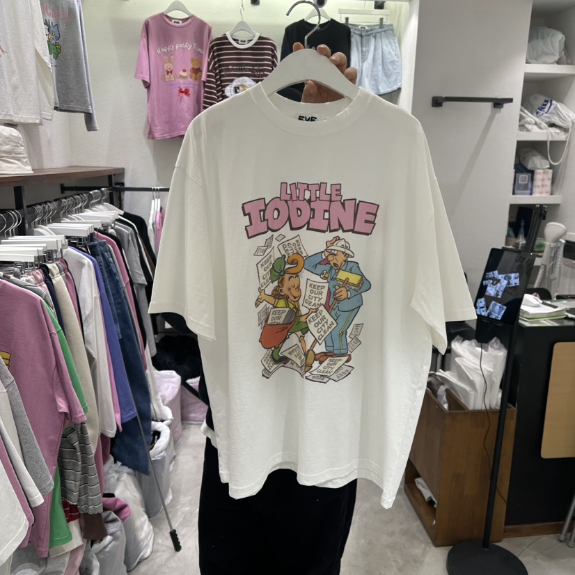 EVE東大門代購女士新品人氣熱賣職業休閑時尚26春季推薦T恤EVET恤圖色1