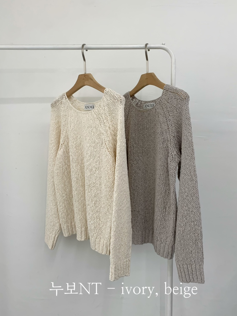 ANOU韓國代購女士新品人氣熱賣休閑職業26春季時尚針織衫ANOU針織衫
