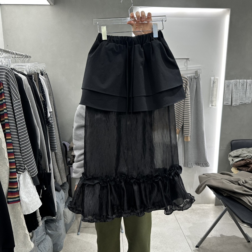 ANDE韓國代購女裝新款職業時尚熱賣人氣26春季休閑推薦長裙Ande長裙圖色1