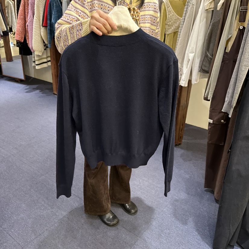 FURE東大門實拍女裝新款熱賣休閑推薦時尚人氣職業針織衫FURE針織衫