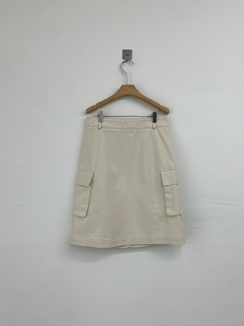 ANOU韓國直郵女裝新品人氣職業休閑熱賣推薦半身裙中短裙棉ANOU半身裙/中短裙