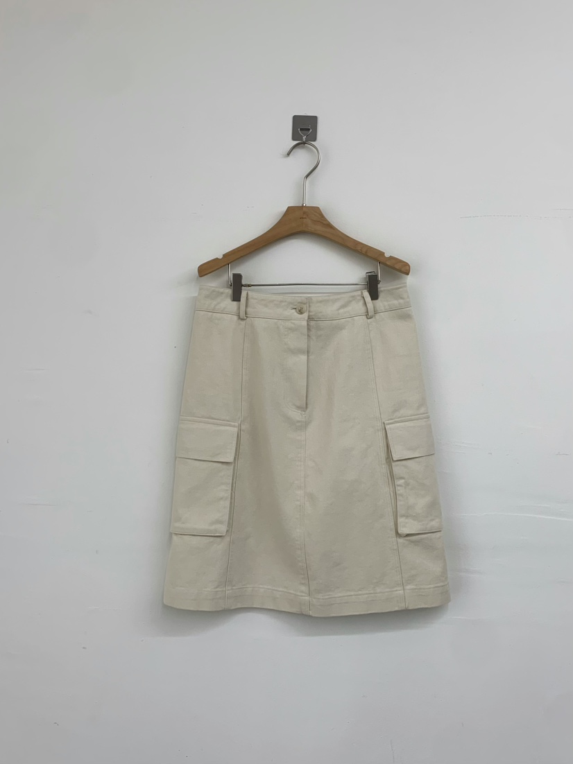 ANOU韓國直郵女裝新品人氣職業休閑熱賣推薦半身裙中短裙棉ANOU半身裙/中短裙圖色1