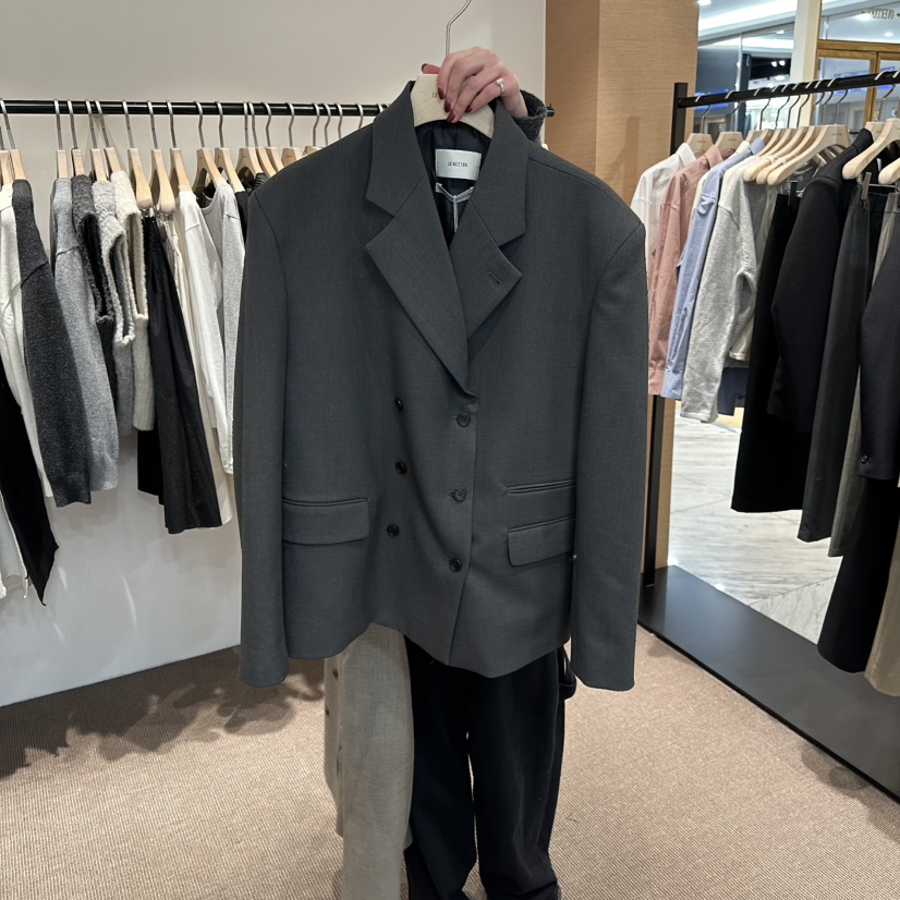 LE BUTTER東大門代購女士新品職業26春季熱賣休閑夾克雙層LE BUTTER夾克圖色2