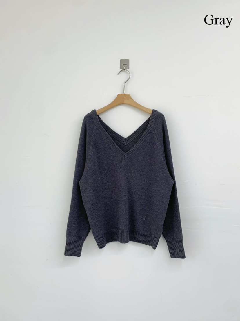 ANOU韓國直郵女裝新款26春季時尚職業人氣休閑熱賣針織衫ANOU針織衫圖色1