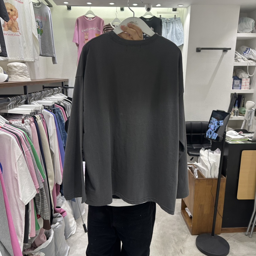 EVE韓國直郵女裝新款人氣推薦職業26春季休閑時尚長袖T恤EVE長袖T恤