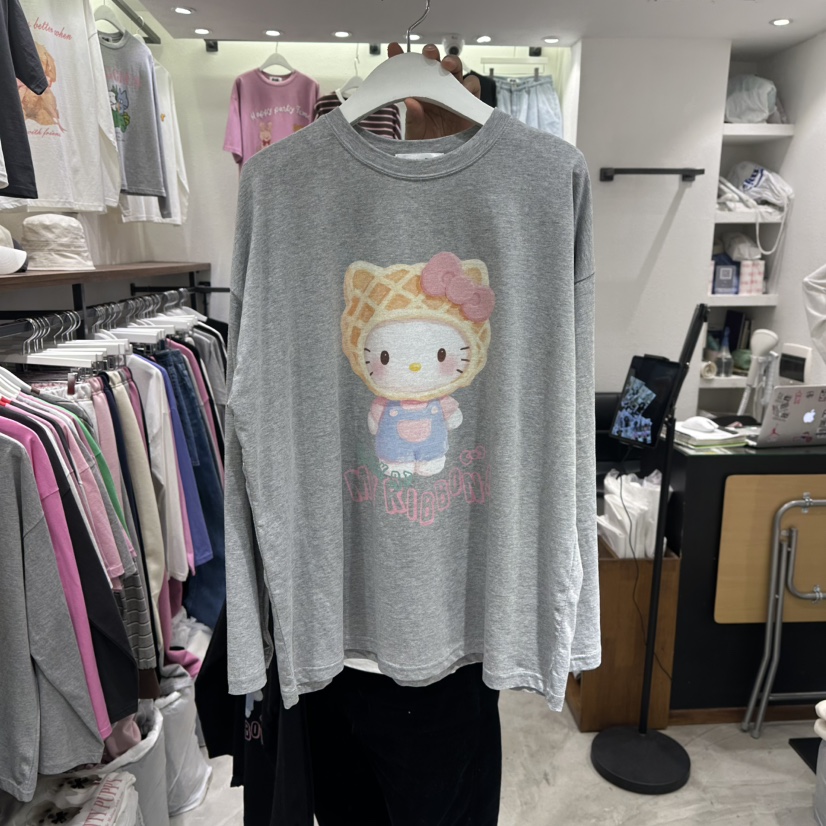 EVE東大門直郵女裝新款休閑推薦時尚職業26春季人氣長袖T恤EVE長袖T恤圖色2