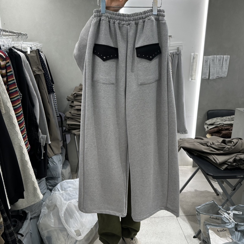 ANDE東大門實拍女士新款時尚熱賣26春季職業推薦人氣休閑褲Ande休閑褲