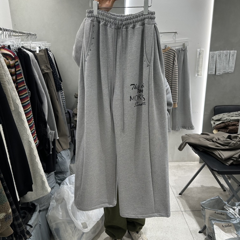 ANDE東大門實拍女士新款時尚熱賣26春季職業推薦人氣休閑褲Ande休閑褲圖色1