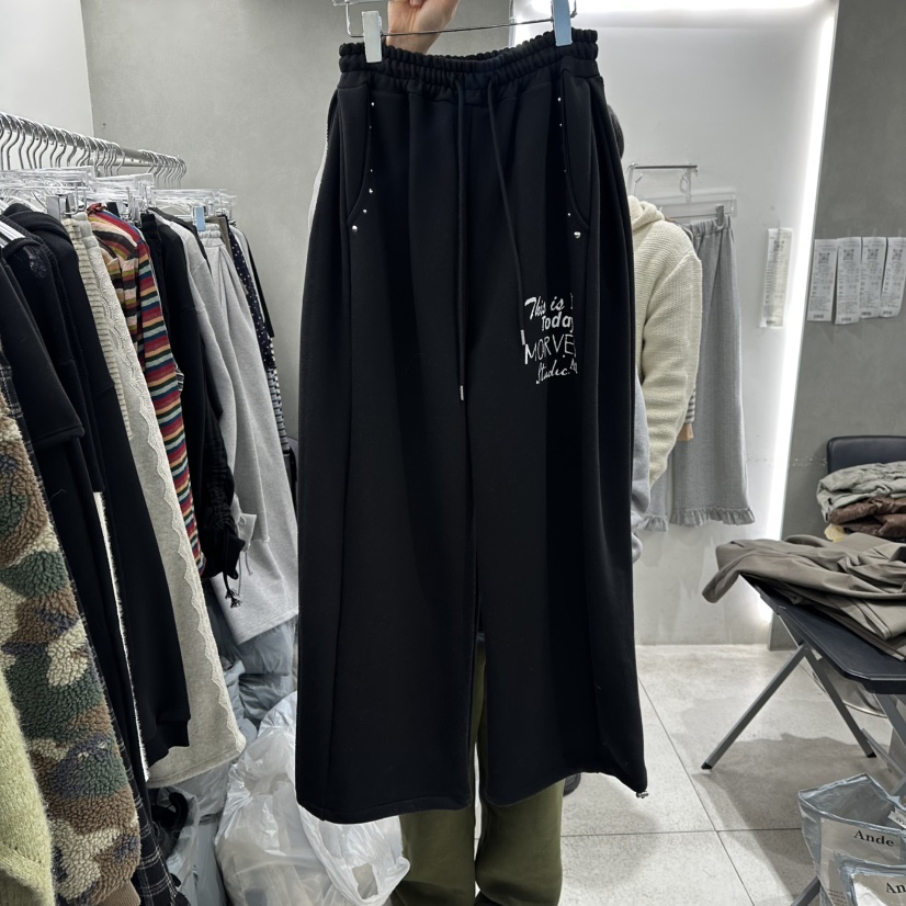 ANDE東大門實拍女士新款時尚熱賣26春季職業推薦人氣休閑褲Ande休閑褲圖色2