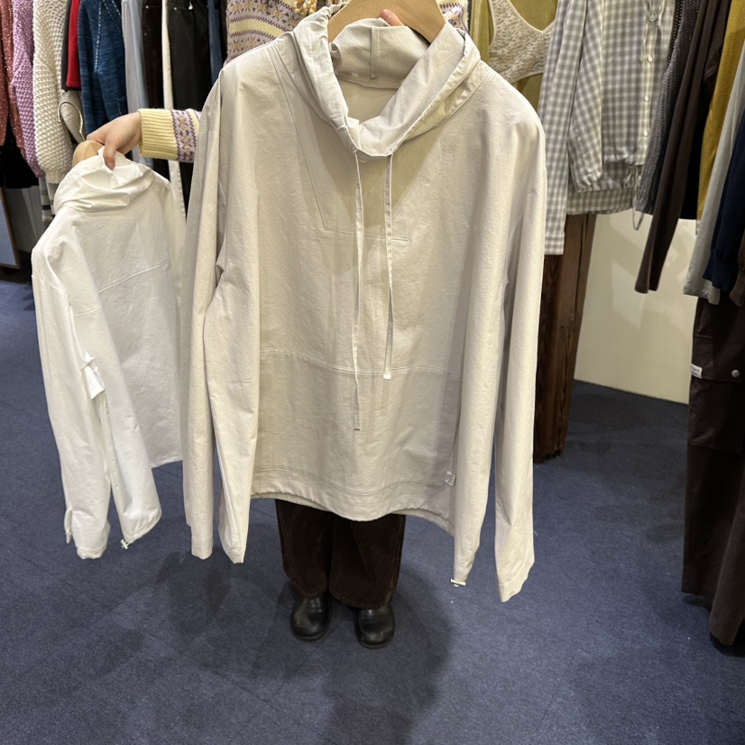 FURE韓國代購女裝新款時尚人氣推薦職業休閑襯衫蕾絲衫高領FURE襯衫/蕾絲衫圖色2