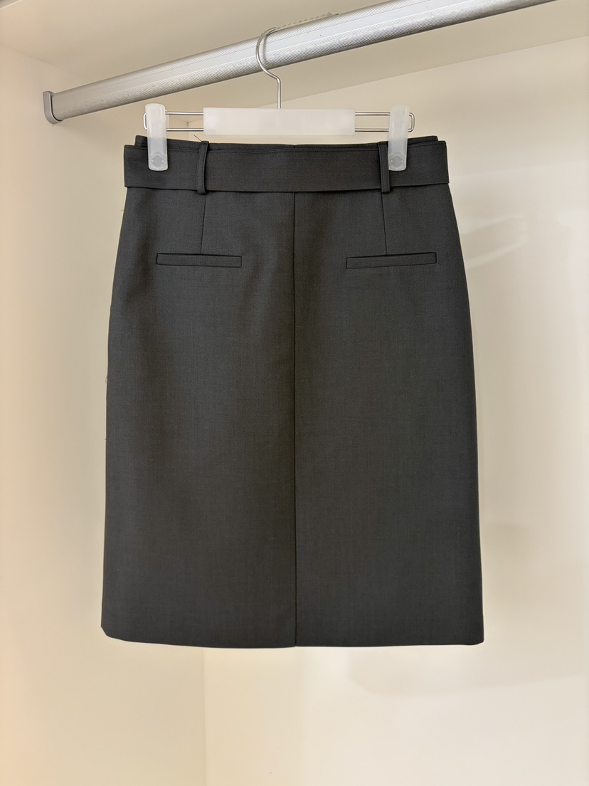 NORMAL東大門代購女士新品26春季人氣半身裙中短裙含腰帶NORMAL半身裙/中短裙