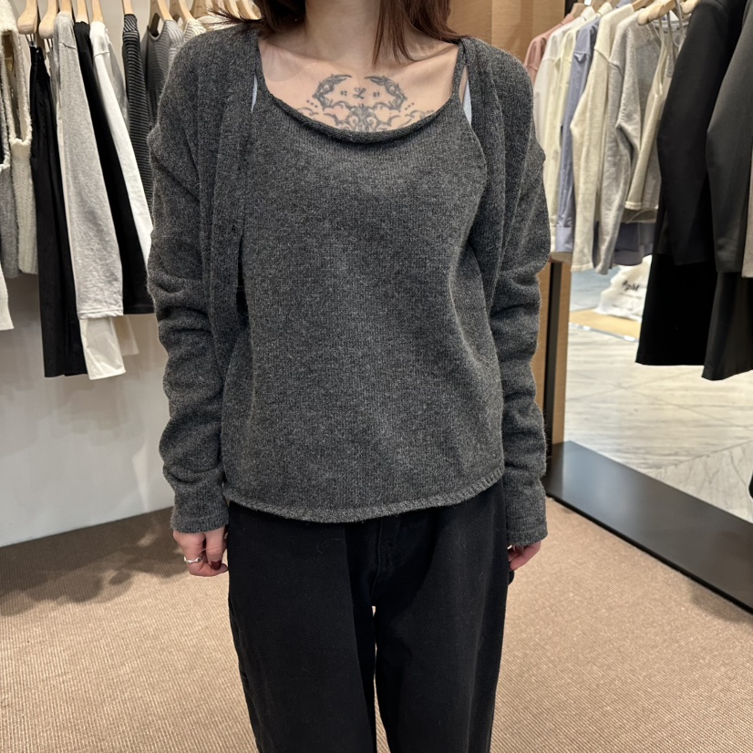 LE BUTTER東大門代購女士新品人氣休閑職業吊帶背心浣熊LE BUTTER吊帶/背心圖色3