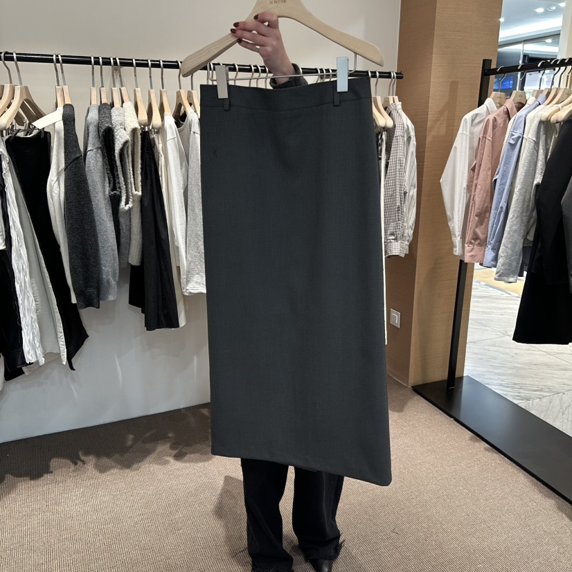 LE BUTTER東大門直郵女士新品職業推薦時尚人氣長裙雙層LE BUTTER長裙圖色2