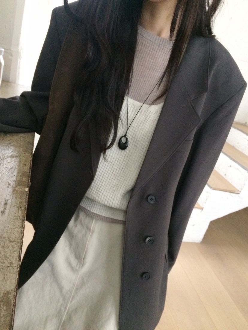 ANOU東大門代購女士新品推薦時尚熱賣職業26春季人氣夾克ANOU夾克