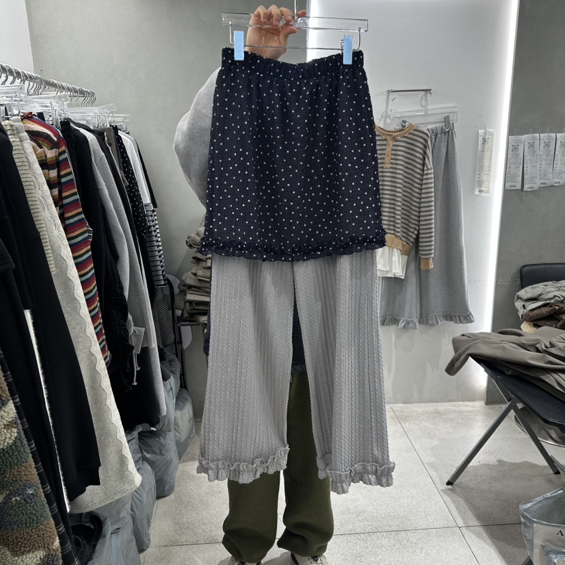 ANDE韓國直郵女裝新品26春季人氣推薦熱賣職業時尚休閑裙褲Ande裙褲圖色1