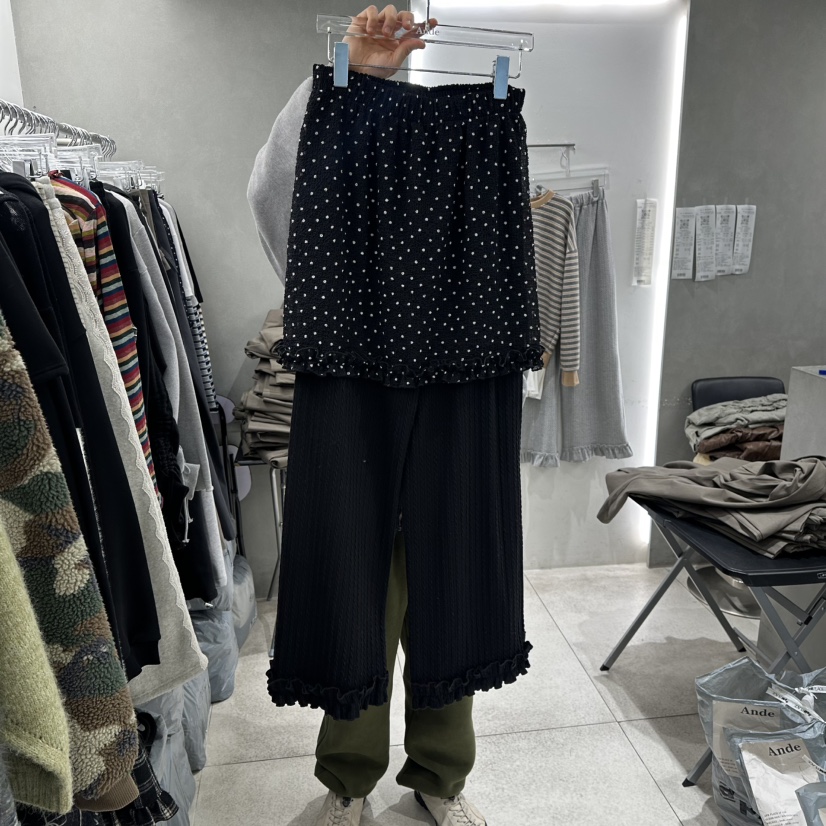 ANDE韓國直郵女裝新品26春季人氣推薦熱賣職業時尚休閑裙褲Ande裙褲圖色2