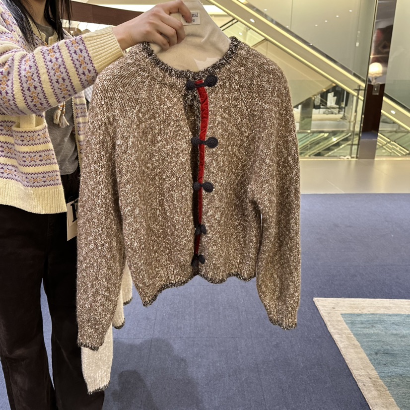 FURE東大門代購女士新款時尚推薦休閑26春季熱賣針織衫羊毛FURE針織衫圖色1