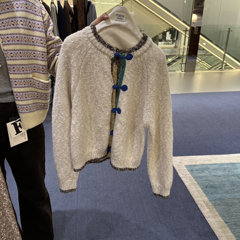 FURE東大門代購女士新款時尚推薦休閑26春季熱賣針織衫羊毛FURE針織衫圖色2