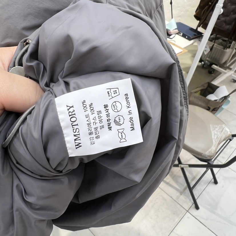 SIMPLE PARK/WMSTORY東大門代購女士新品26春季短款羽絨服狐貍SIMPLE PARK/WMSTORY短款羽絨服