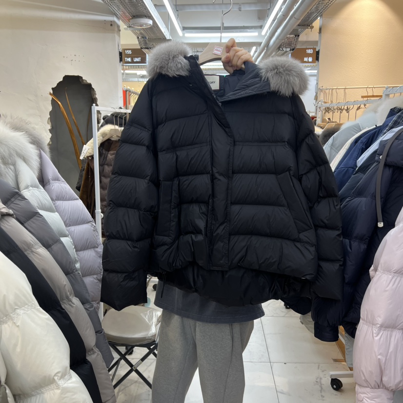 SIMPLE PARK/WMSTORY東大門代購女士新品26春季短款羽絨服狐貍SIMPLE PARK/WMSTORY短款羽絨服圖色3