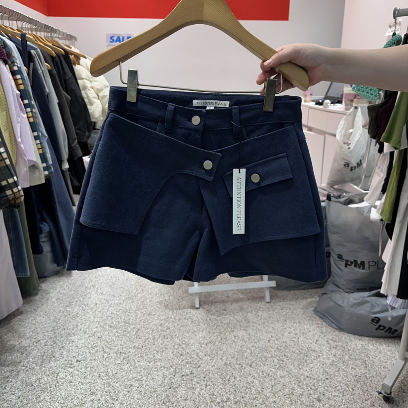 ATPZ東大門直郵女士新款26春季熱賣時尚休閑人氣推薦短褲ATTENTION PLEAES短褲圖色2