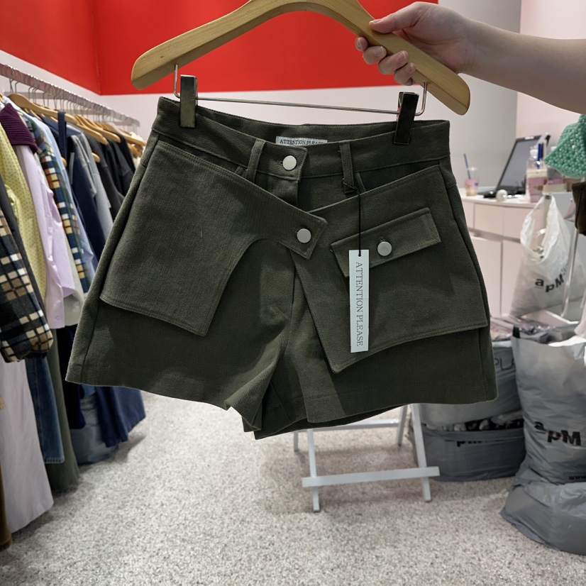 ATPZ東大門直郵女士新款26春季熱賣時尚休閑人氣推薦短褲ATTENTION PLEAES短褲圖色3