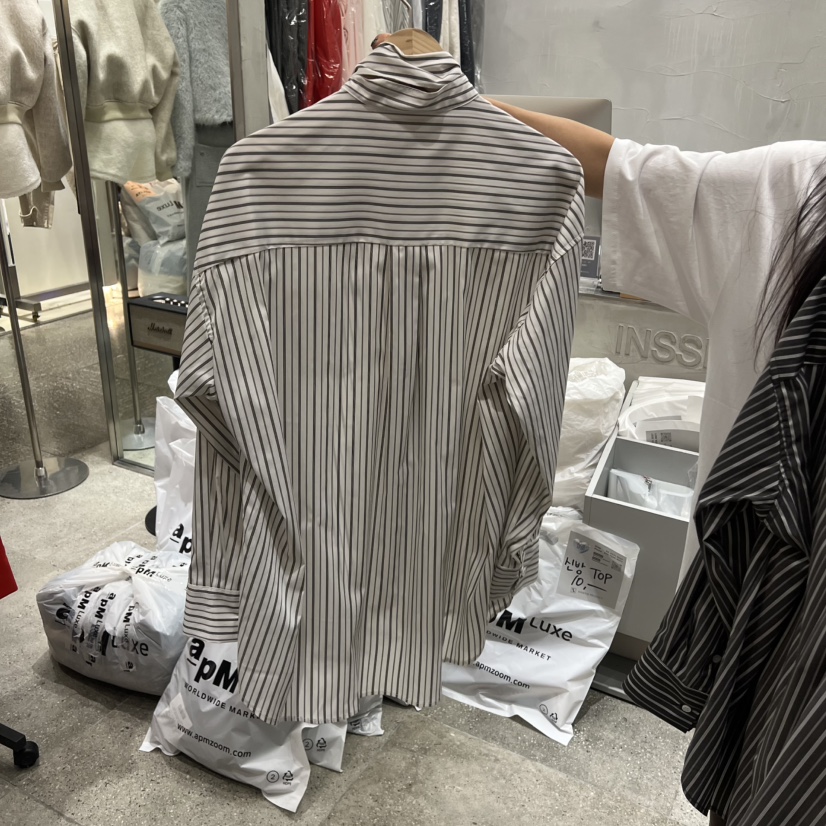 INSSENSE-A東大門代購女裝新品人氣推薦休閑熱賣襯衫蕾絲衫INSSENSE-A襯衫/蕾絲衫