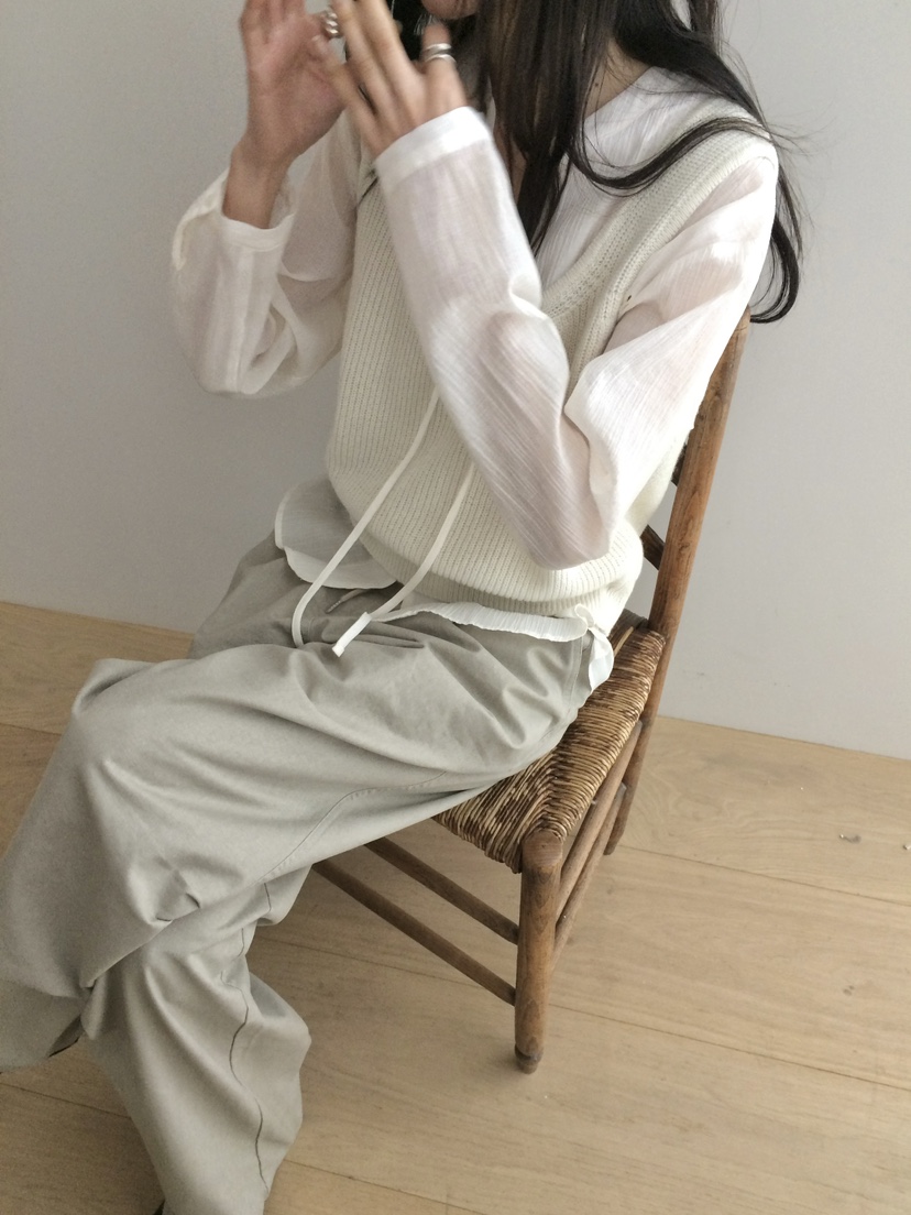 ANOU韓國直郵女裝新品26春季時尚職業熱賣休閑襯衫蕾絲衫ANOU襯衫/蕾絲衫